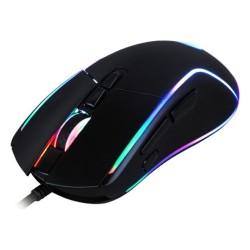 Souris Gaming avec LED CoolBox DeepDarth RGB 6400 dpi 30 ips Noir