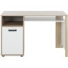 BUREAU 1 PORTE - NATUREL L:120 H:74 P:60 - Décor Blanc - KYLLIANGami