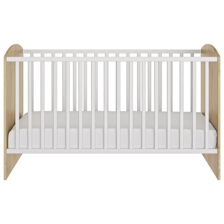 Chambre bébé Trio : Armoire + Lit + Commode a langer ARTHUR - Décor