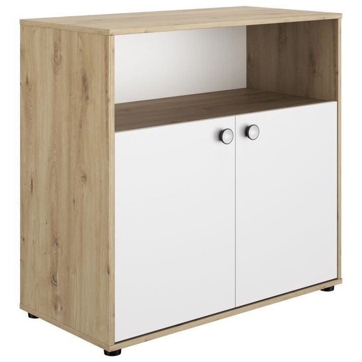 Chambre bébé Trio : Armoire + Lit + Commode a langer ARTHUR - Décor