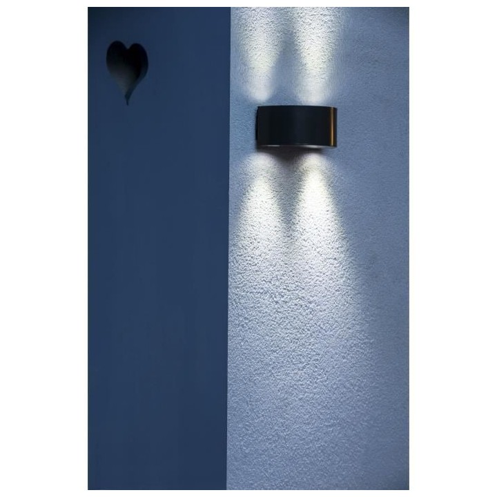 GALIX Applique murale solaire G9 moderne et tres éclairante - 50 lume