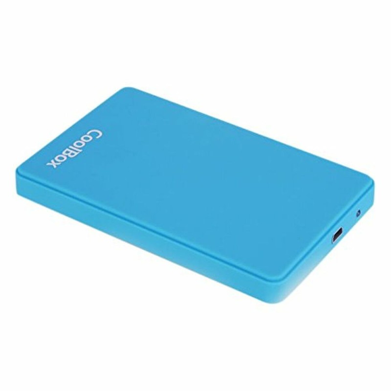 Boîtier pour disque dur CoolBox COO-SCG2543-5 2,5" USB 3.0 Bleu Blue USB USB 3.2 Sata II