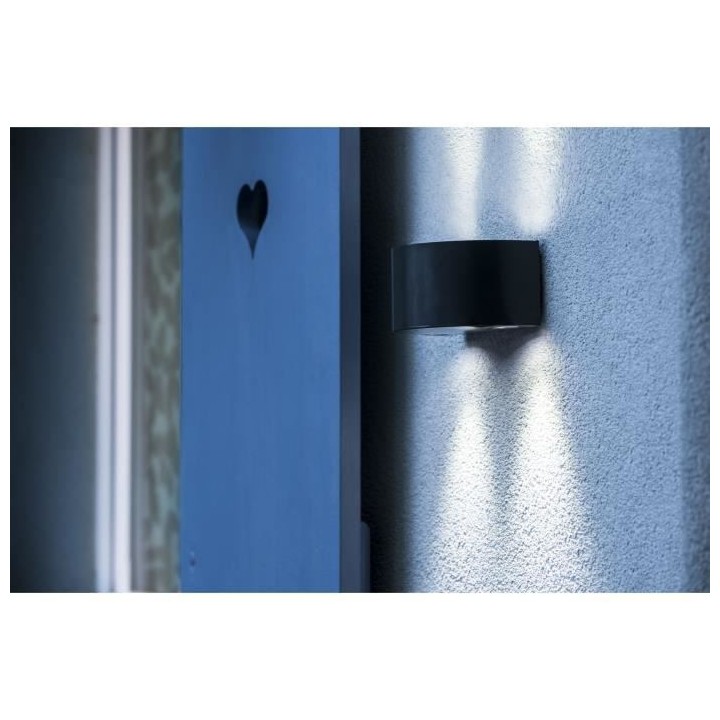 GALIX Applique murale solaire G9 moderne et tres éclairante - 50 lume