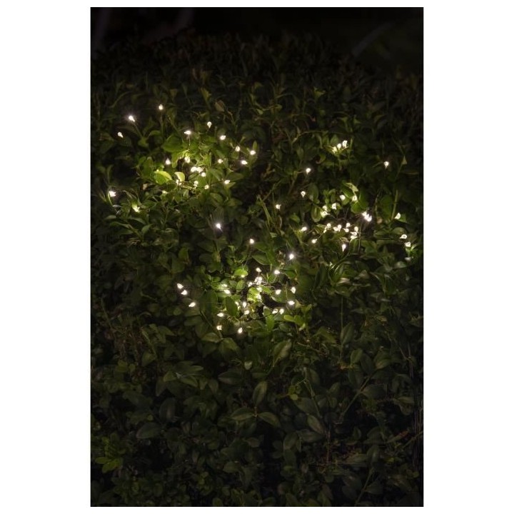 Guirlande solaire 3 étoiles rayonnantes - 3m - GALIX