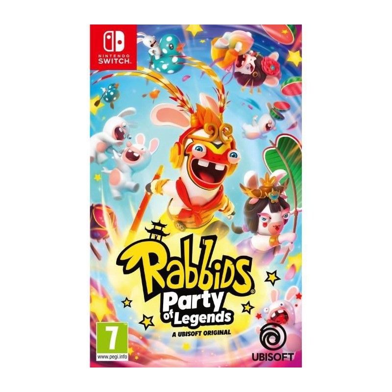 Les Lapins Cretins: Party Of Legends Jeu Switch