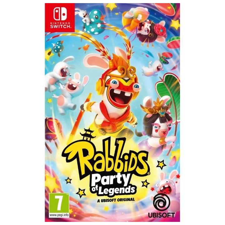 Les Lapins Cretins: Party Of Legends Jeu Switch