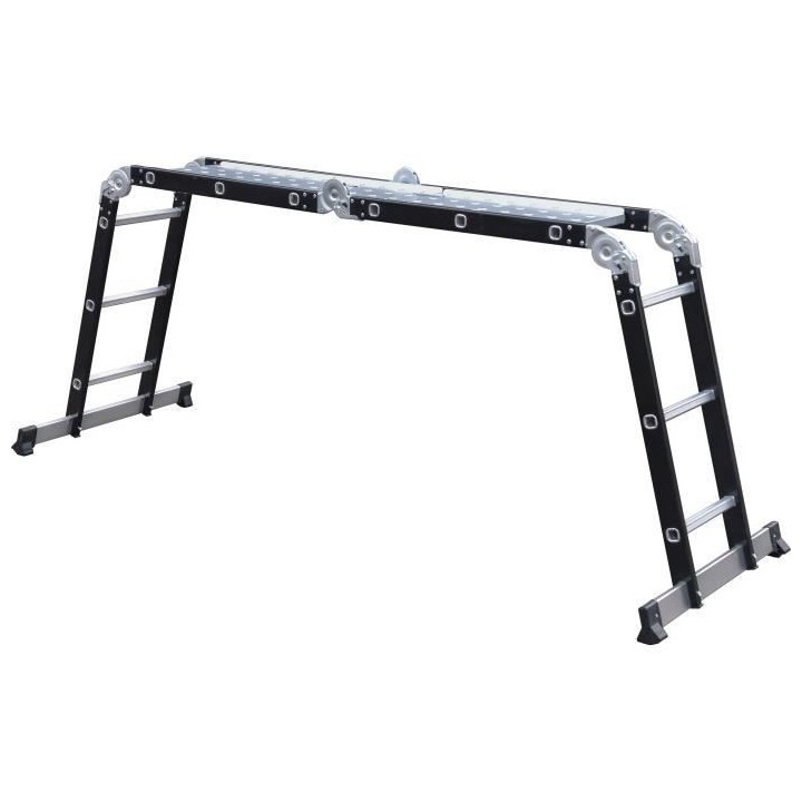 GALICO Echelle pliante Multifold 4-en-1 Black