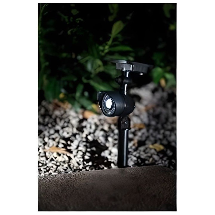 GALIX Spot a énergie solaire tres éclairante a détecteur de présen