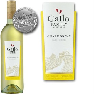 Gallo Family Chardonnay Californie vin blanc x1