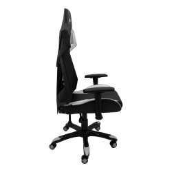 Chaise de jeu Astan Hogar Stream Team Blanc/Noir