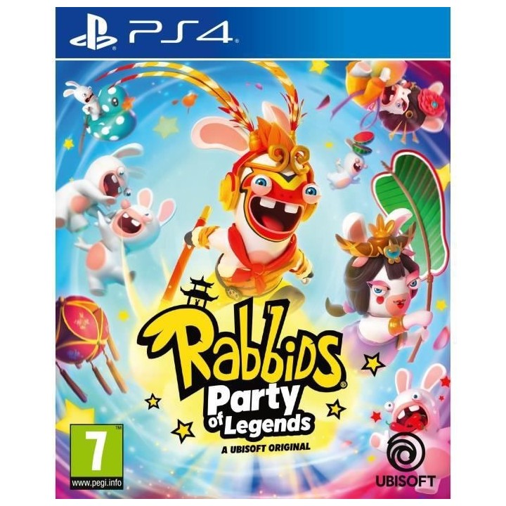 Les Lapins Cretins: Party Of Legends Jeu PS4