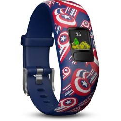 GARMIN Vivofit Junior 2 Captain America - Bracelet d'activité - Enfant