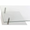 Table d'appoint DKD Home Decor Verre Métal Bois Blanc (120 x 65 x 42 cm)