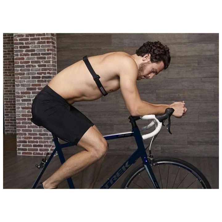 GARMIN HRM Dual - Ceinture cardio fréquencemetre textile ANT+ et Blue