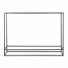 Console DKD Home Decor 110 x 25 x 84 cm Noir Doré Aluminium Plastique