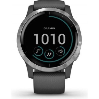 Garmin vivoactive 4 - Montre connectée GPS multisports - Silver Shado