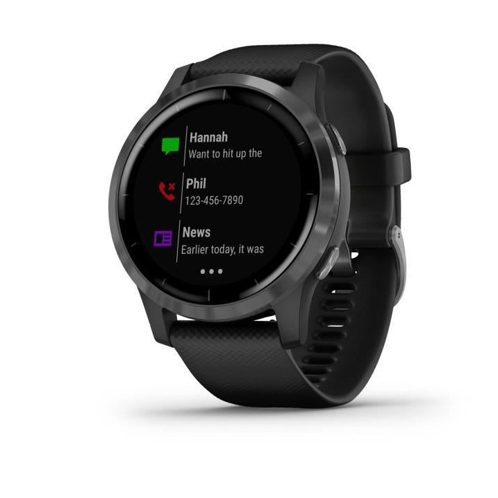 Garmin vivoactive 4 - Montre connectée GPS multisports - Gray Black