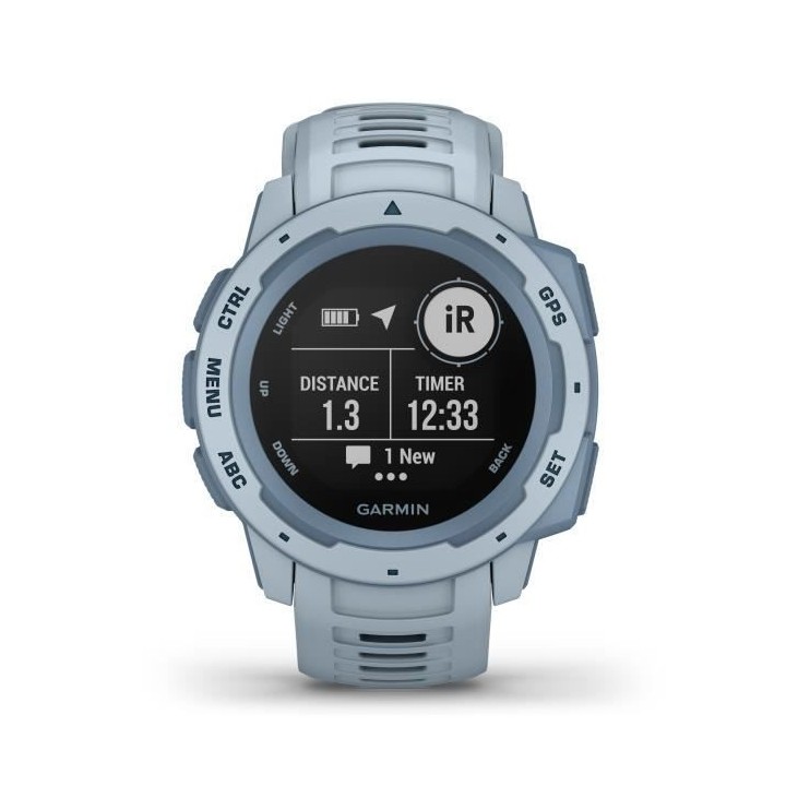 Garmin Instinct- Montre GPS robuste - Écume