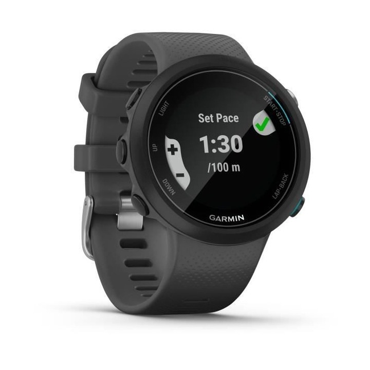 GARMIN Swim 2 - Montre connectée natation - Ardoise