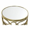 Jeu de 3 tables DKD Home Decor Miroir Doré Métal (46 x 46 x 70 cm) (3 pcs)