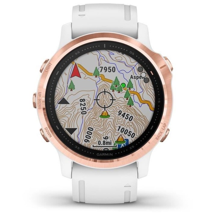 Garmin fenix 6S PRO - Montre GPS multisports haut de gamme - Rose Gold