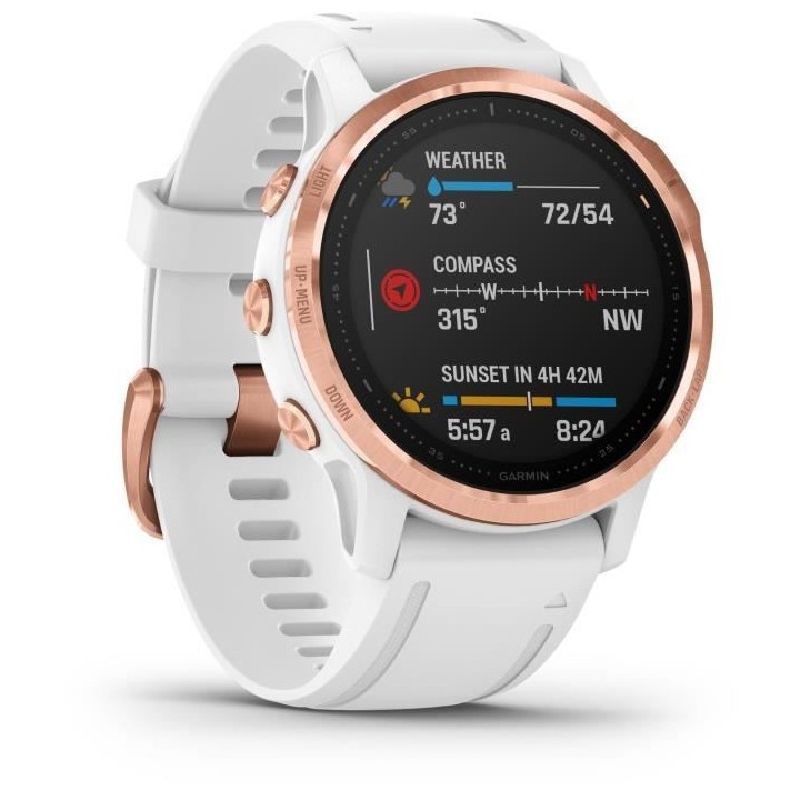 Garmin fenix 6S PRO - Montre GPS multisports haut de gamme - Rose Gold