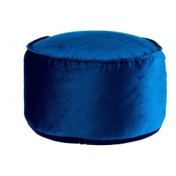 Pouf Bleu Polyester...