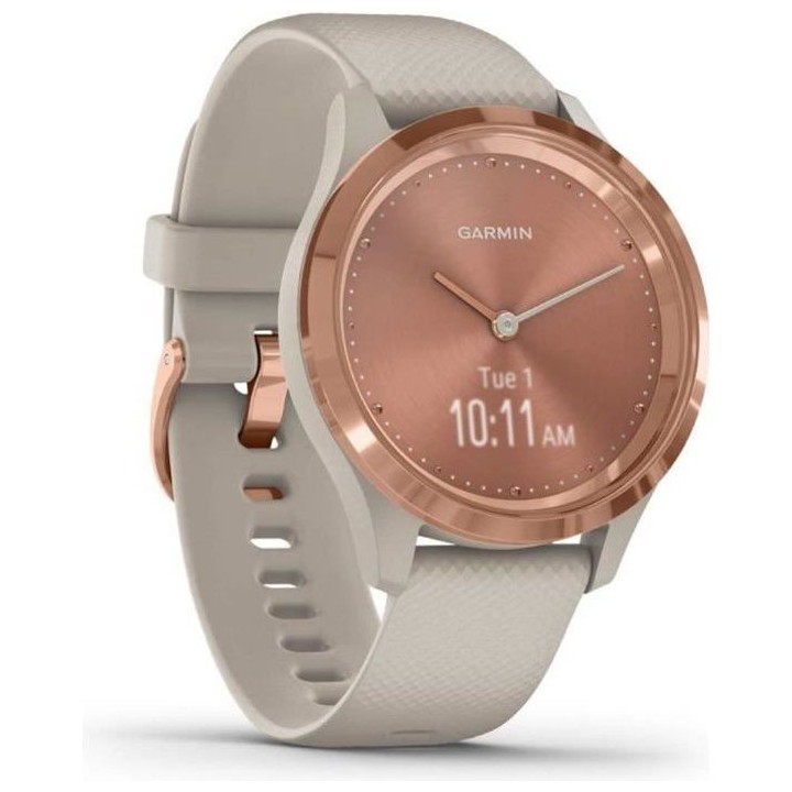 Garmin - Vivomove 3S - Montre Connectée a Aiguilles Mécaniques et é