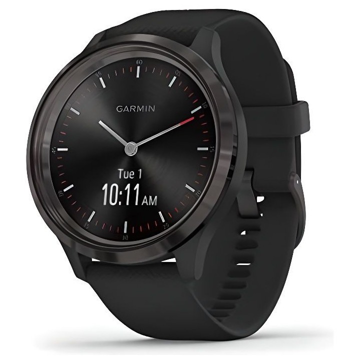 Garmin vivomove 3 - Montre connectée avec aiguilles mécaniques et é