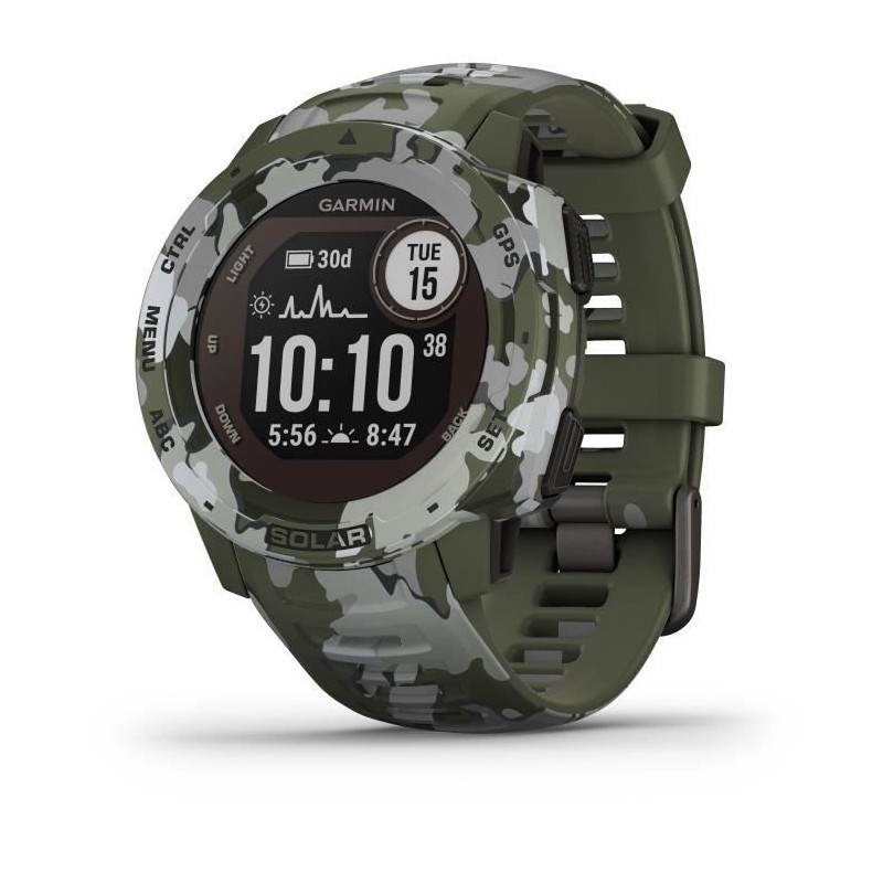 GARMIN Instinct Solar, Lichen Camo