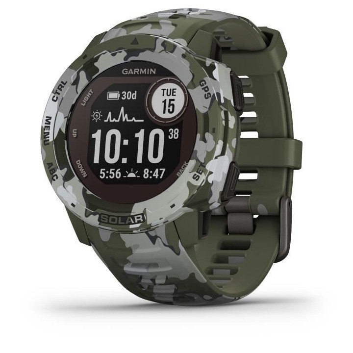 GARMIN Instinct Solar, Lichen Camo