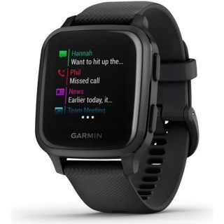 GARMIN Venu Sq Edition Musique - Black/Slate - Montre GPS de sport con
