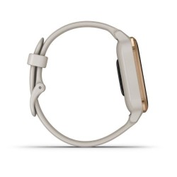 GARMIN Venu Sq Edition Musique - Rose Gold - Montre connectée santé et bien-etre - Bracelet beige