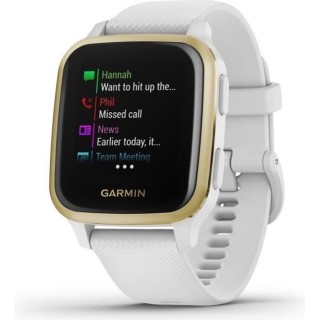 GARMIN Venu Sq - Montre connectée santé et bien-etre - Light Gold -