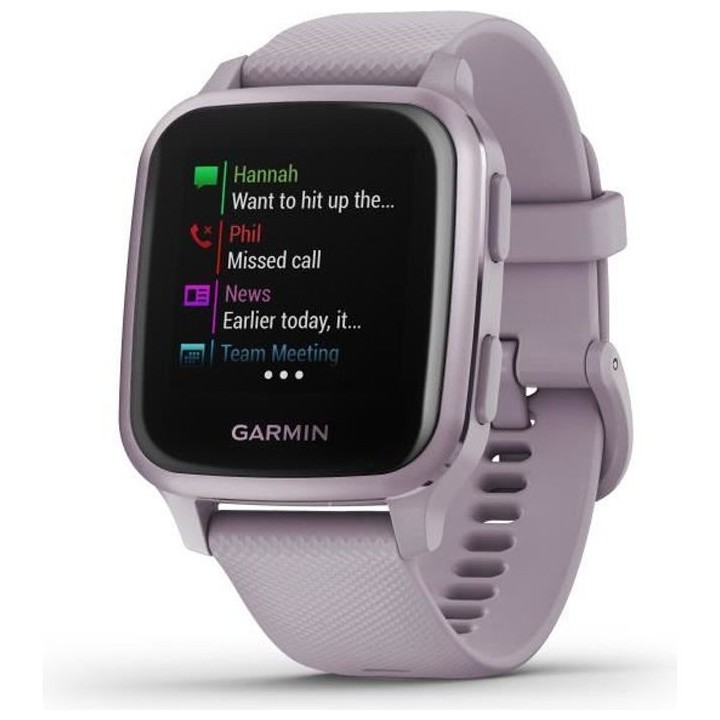 GARMIN Venu Sq - Montre GPS de sport connectée santé et bien-etre -