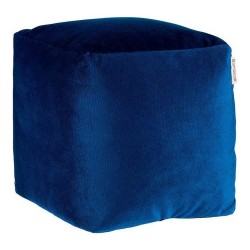 Pouf Bleu Polyester...