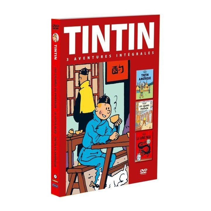 DVD Coffret Tintin, vol. 1: Les cigares du Phar...