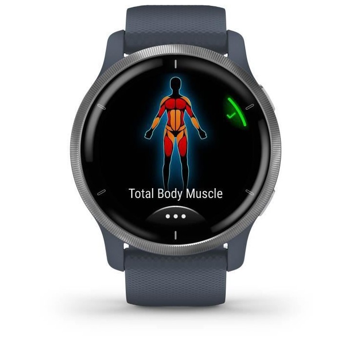 Garmin - Venu 2 - Montre connectée GPS Multi-sports & Santé - Autono