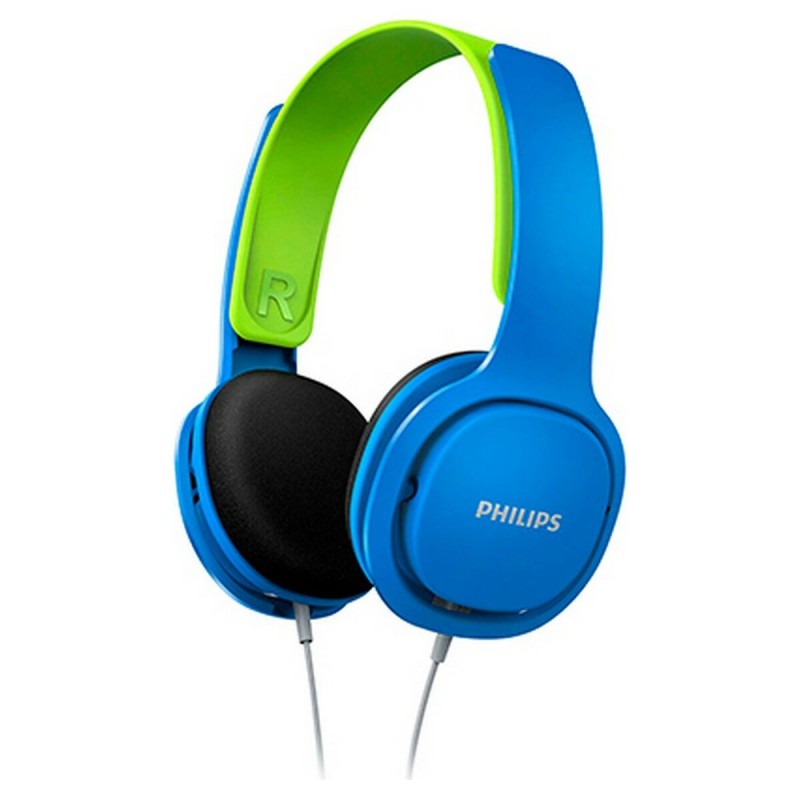 Casque audio Philips (3.5 mm) Bleu Pour les garçons Avec câble