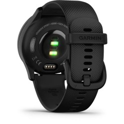 GARMIN Vivomove Sport - Montre de sport connectée a aiguilles et écran tactile - Noir Slate