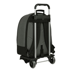 Cartable à roulettes The Mandalorian 632158313 Noir Gris (32 x 43 x 14 cm)