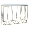 Console DKD Home Decor Doré Métal Marbre 115 x 35 x 78 cm