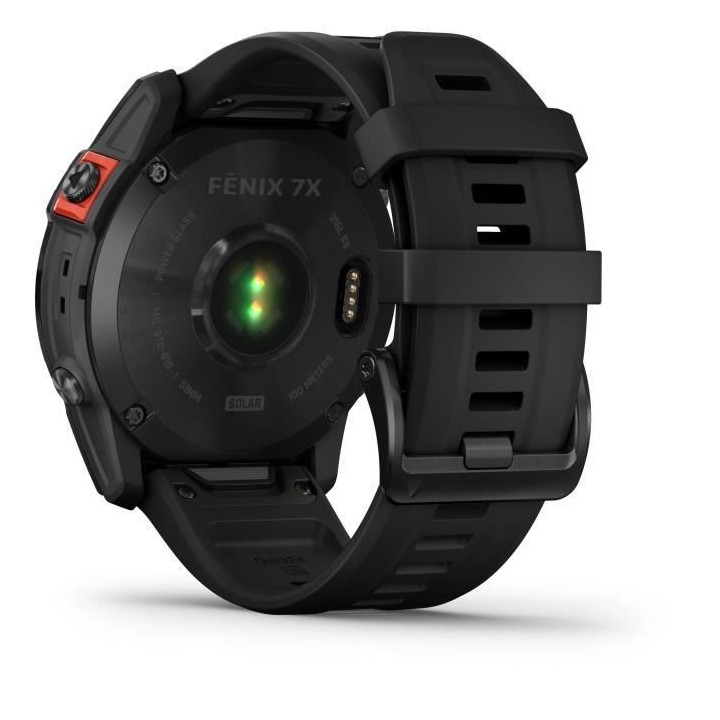 GARMIN Fenix 7X Solar - Montre connectée a haute performance - Bracel