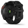 GARMIN Fenix 7X Solar - Montre connectée a haute performance - Bracelet noir