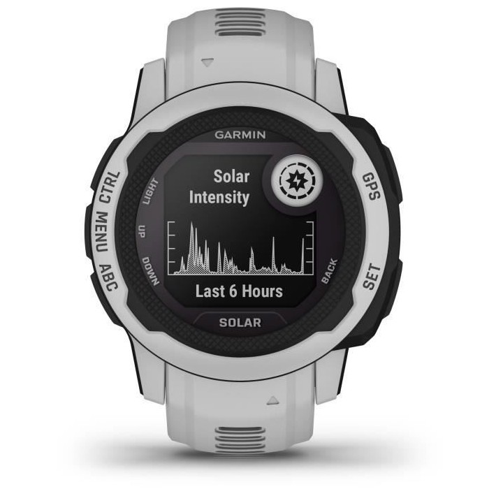 Montre connectée - GARMIN - Instinct 2S Solar - Mist Gray