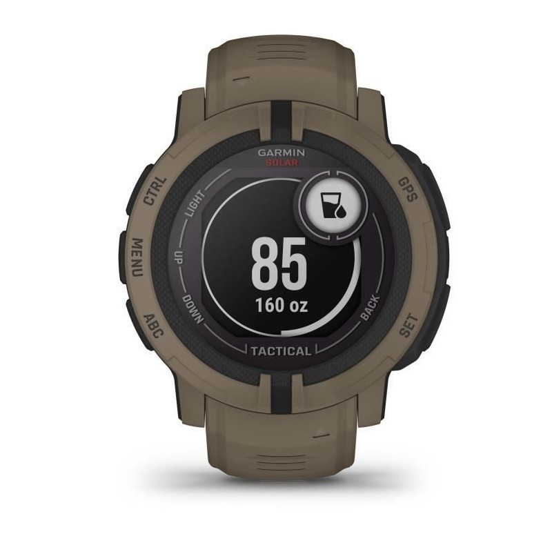 Montre connectée - GARMIN - Instinct 2 Solar - Tactical Edition - Coyote