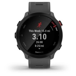 GARMIN Forerunner 55 - Montre connectée GPS - Grise Monterra