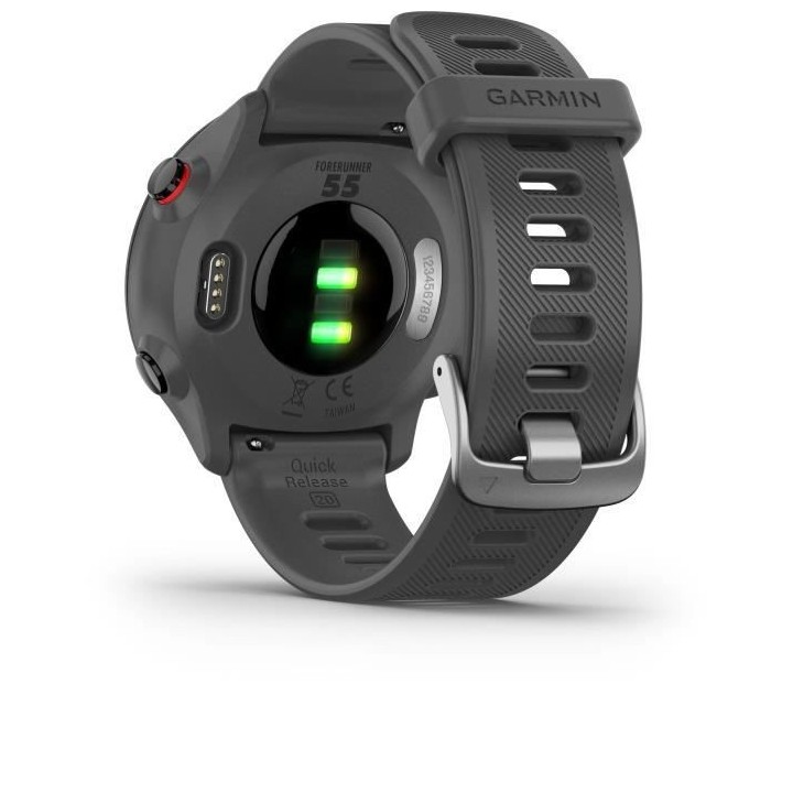 GARMIN Forerunner 55 - Montre connectée GPS - Grise Monterra