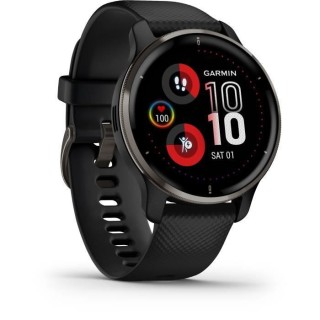 GARMIN Venu 2 Plus - Montre de sport connectée - Noir