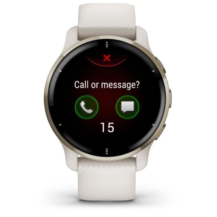 GARMIN Venu 2 Plus - Montre connectée avec appels via Bluetooth - Cre